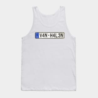 Van Halen - License Plate Tank Top